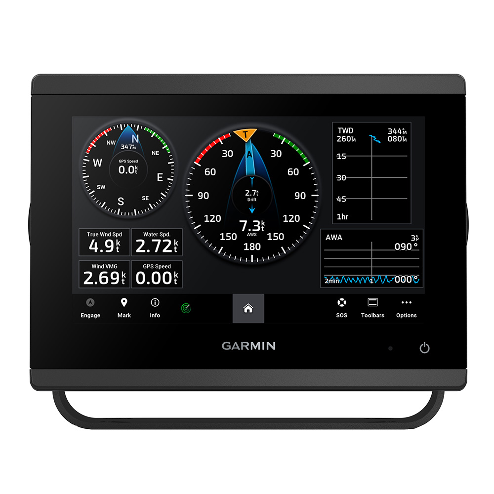 Garmin GPSMAP 743 Non-Sonar Chartplotter, 7in Touchscreen, US/Canada Navionics+ Charts
