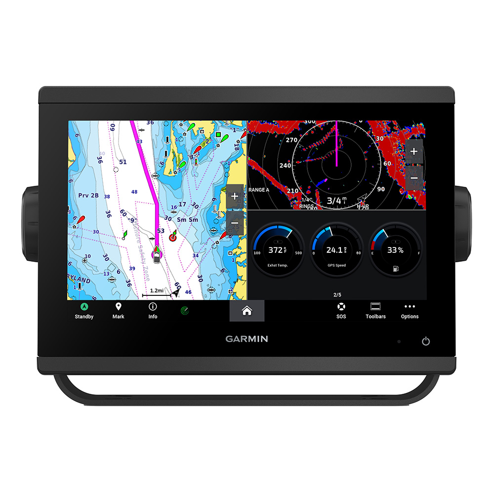 Garmin GPSMAP 943 GN+ Chartplotter, Non-Sonar, 9 in Touchscreen, US/Canada Navionics+ Charts, 10 Hz GNSS, NMEA 2000, NMEA 0183, Wi-Fi