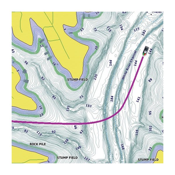 Garmin BlueChart Coastal Chart, Iceland to Orkney, Auto Guidance, 1 ft Contours