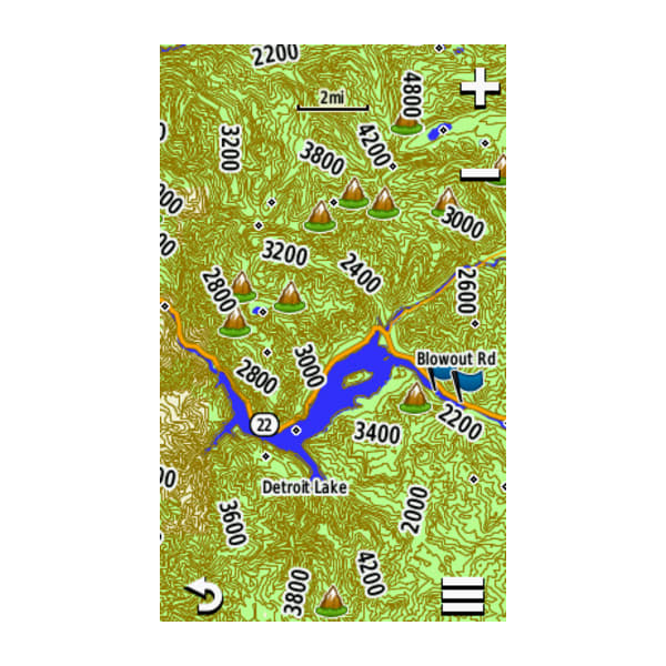 Garmin TOPO U.S. 24K North Central Topographic Map, 1:24,000 Scale, 8-State Coverage, Routable Roads and Trails, 3-D Terrain Shading