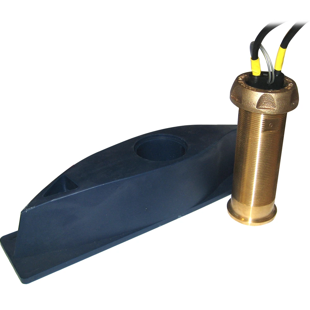 Furuno - 235DHT-LMSE Bronze Thru-Hull, Digital Depth & High-Precision Temp Sensor, 7" Stem & High Speed Block (7-Pin)