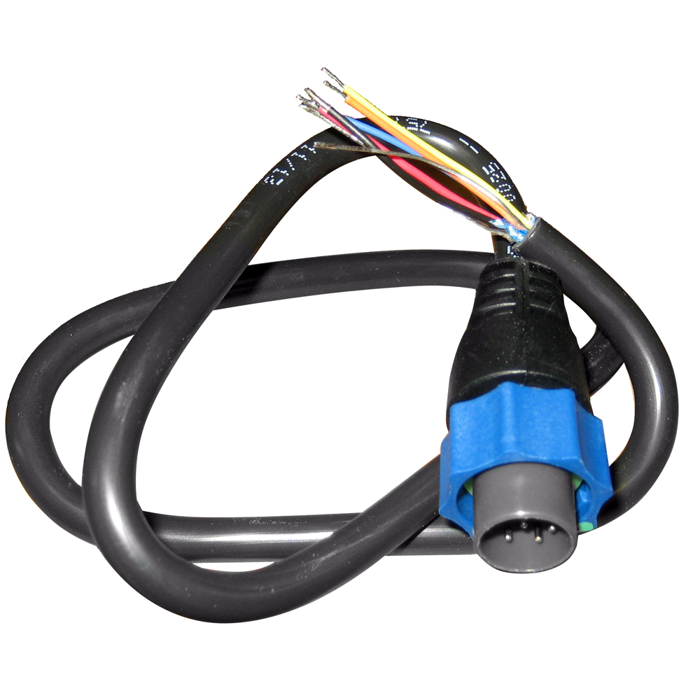 Lowrance - Adapter Cable - 7-Pin Blue to Bare Wires