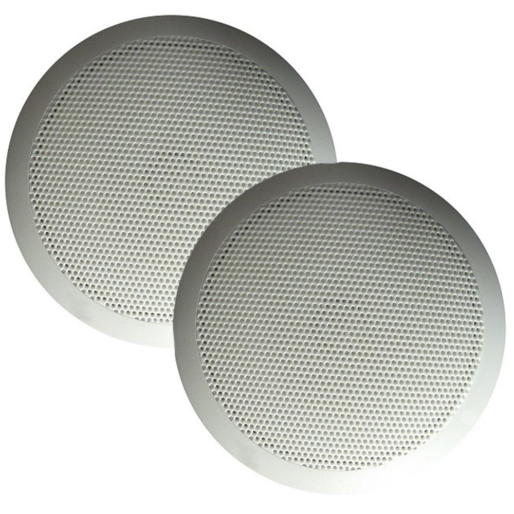 Majestic - SPK60 Ultra Slim 6" Speakers 30W, White Pair