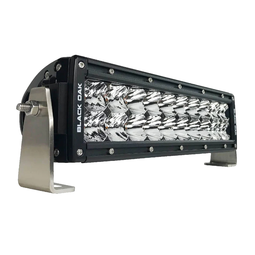 Black Oak - Pro Series Double Row Combo Light Bar - 10", 100W, 4.1A, Black