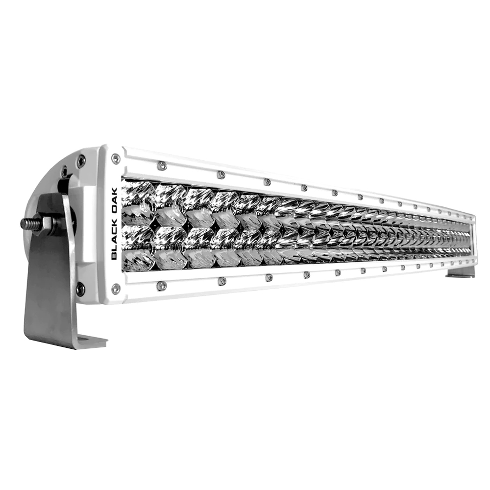 Black Oak - Pro Series Curved Double Row Combo Light Bar - 30", 300W, White