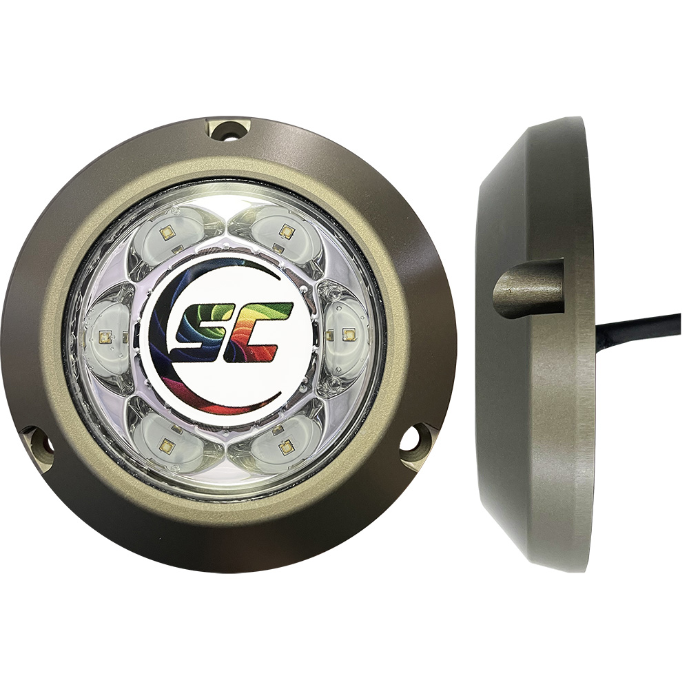 Shadow-Caster - SC3 Series Underwater Light - Full-Color, 12-Color, w/Shadow-NET