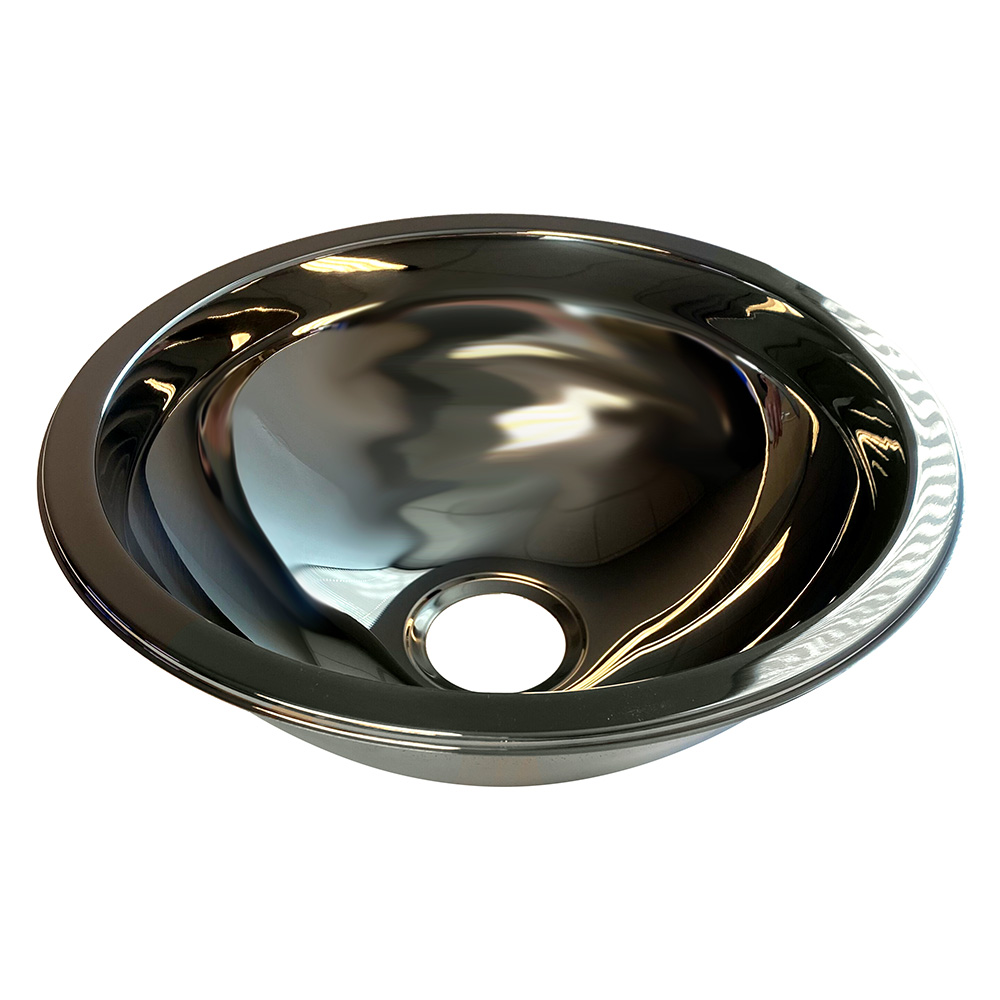 Scandvik - Basin Sink - 11.5" x 5", Mirror Finish