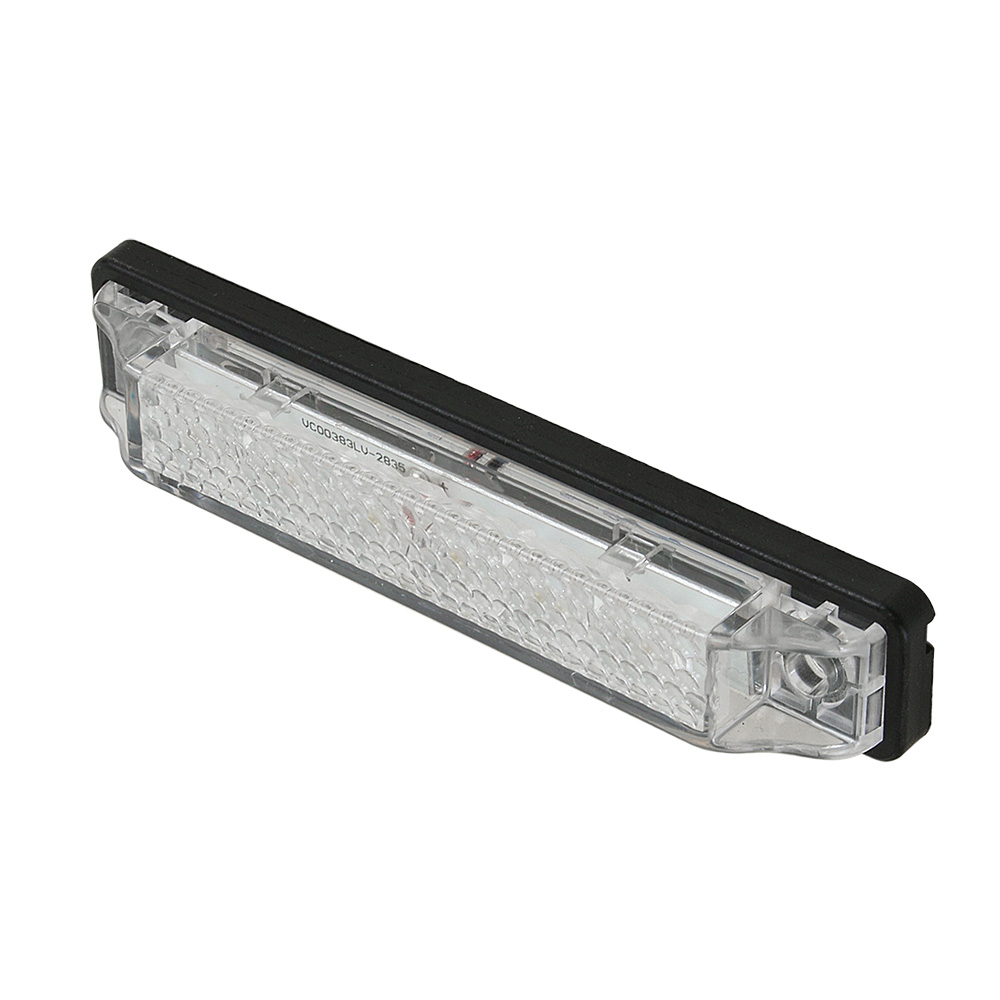 Scandvik - 4" LED Light Strip - Blue With Gasket, 12V