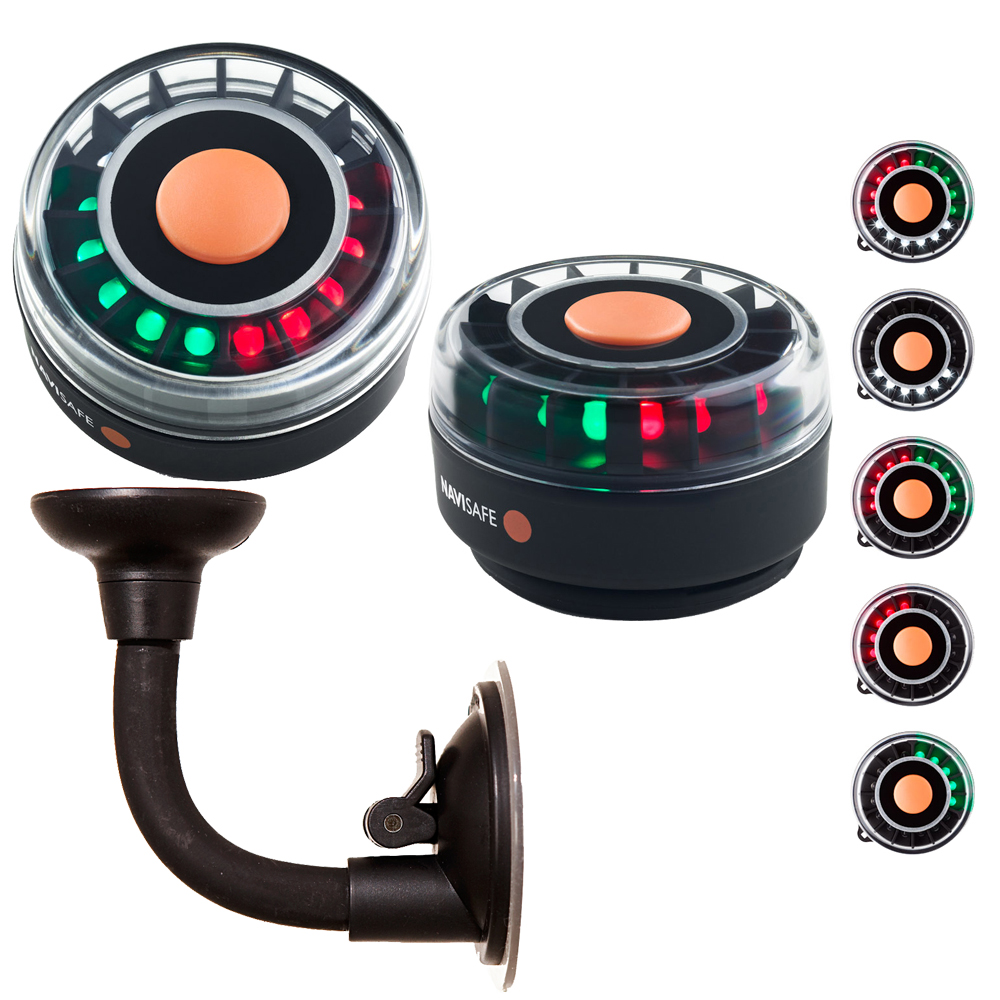 Navisafe - Navilight - 2NM, TriColor, w/Bendable Suction Cup Mount