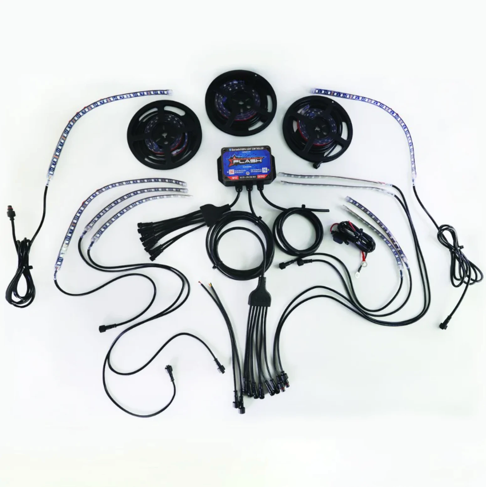 Plash - Ultimate Golf Cart RGB Lighting Kit - 12V DC