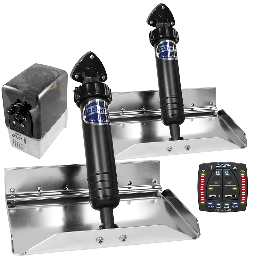 Bennett Marine - Performance Sport Tab System - 12" x 9"