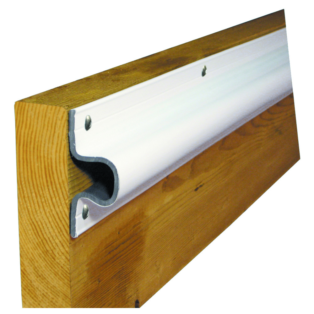 Dock Edge - Guard Economy PVC Profiles - 10ft Roll, White