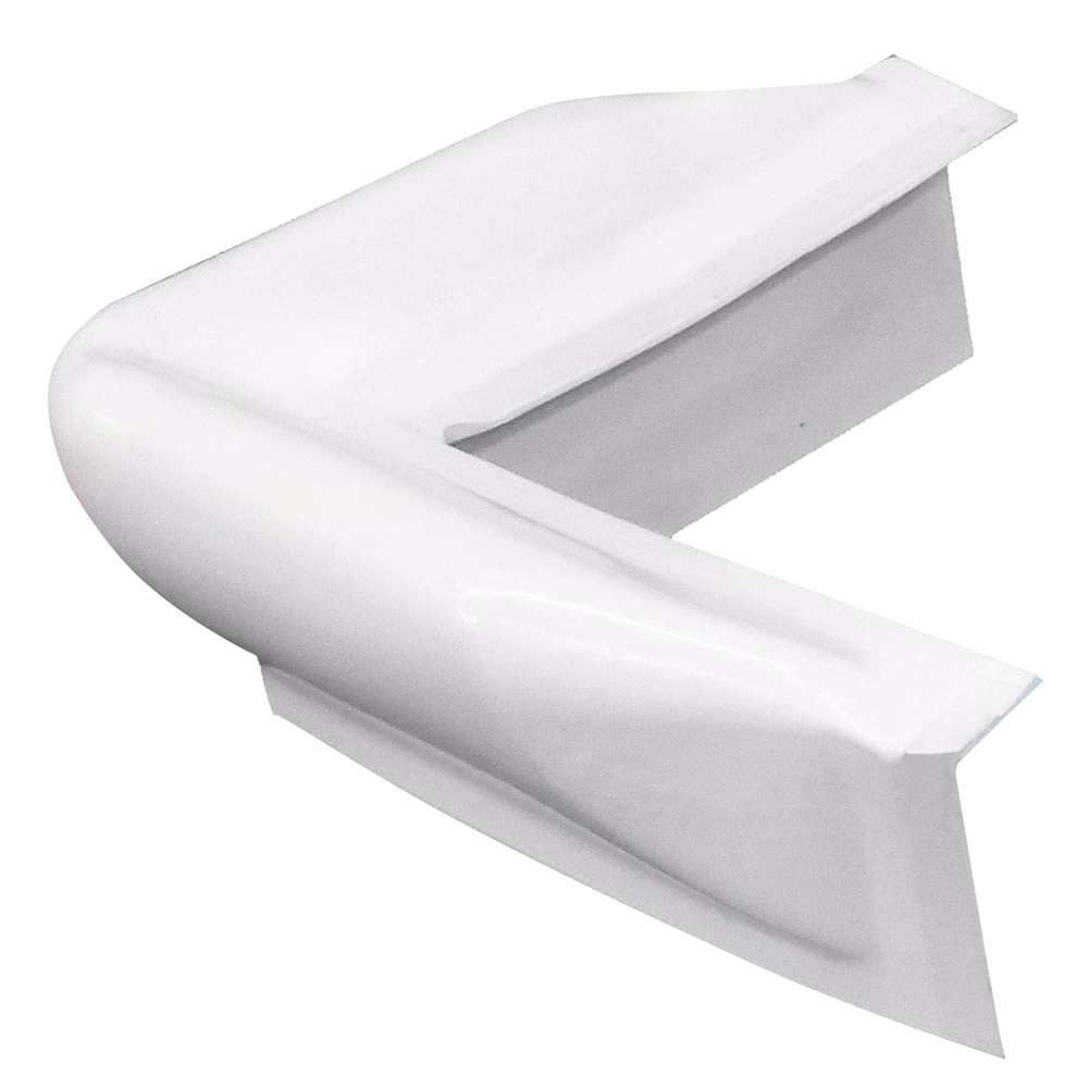 Dock Edge - Dock Bumper Corner Dockguard - White