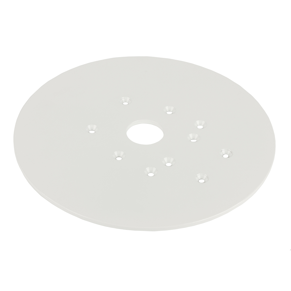 Edson Marine - Vision Series Universal Mounting Plate - 10-5/8" Diameter, No Holes