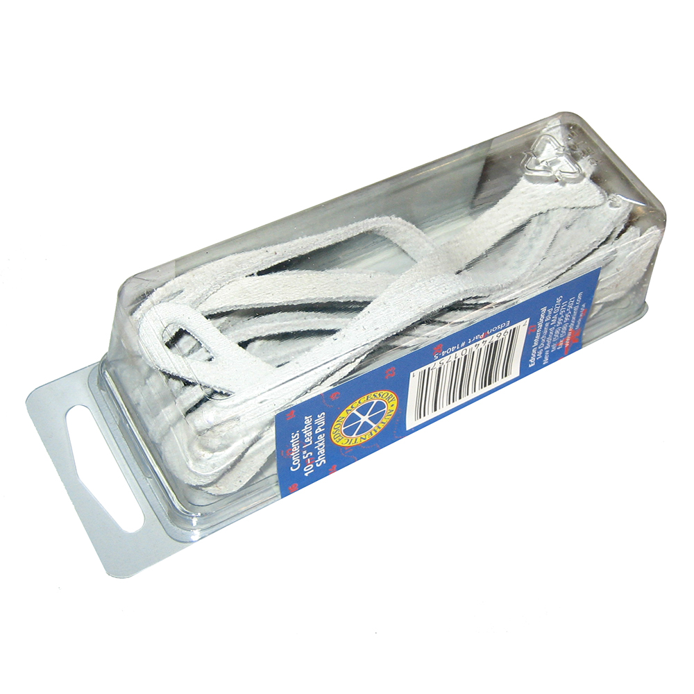 Edson Marine - Leather Shackle Pulls
