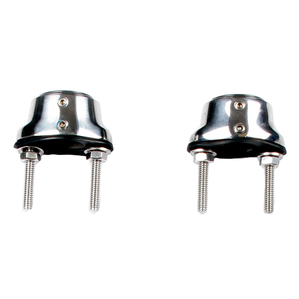 Edson Marine - Pedestal Guard Mounting Feet - Stainless Steel, Pair