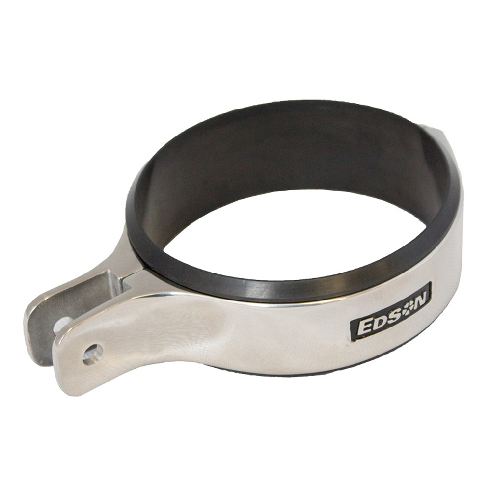 Edson Marine - Mounting Clamp - Radar Pole, 3.5", Stainless Steel, Gasket