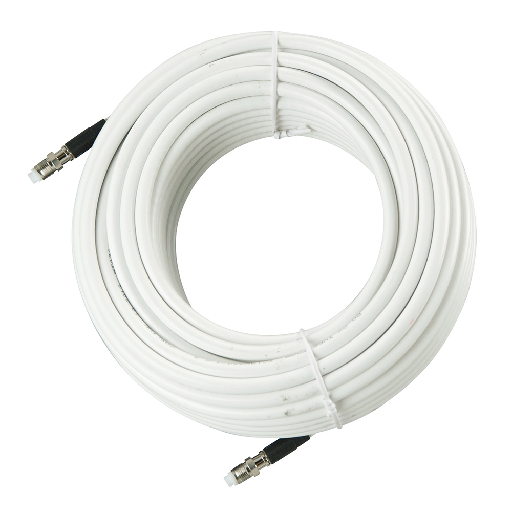 Glomex Marine Antennas - Coax Cable - For Glomeasy VHF Antennas, White