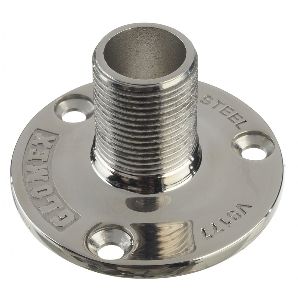 Glomex Marine Antennas - Stainless Steel Straight Mount