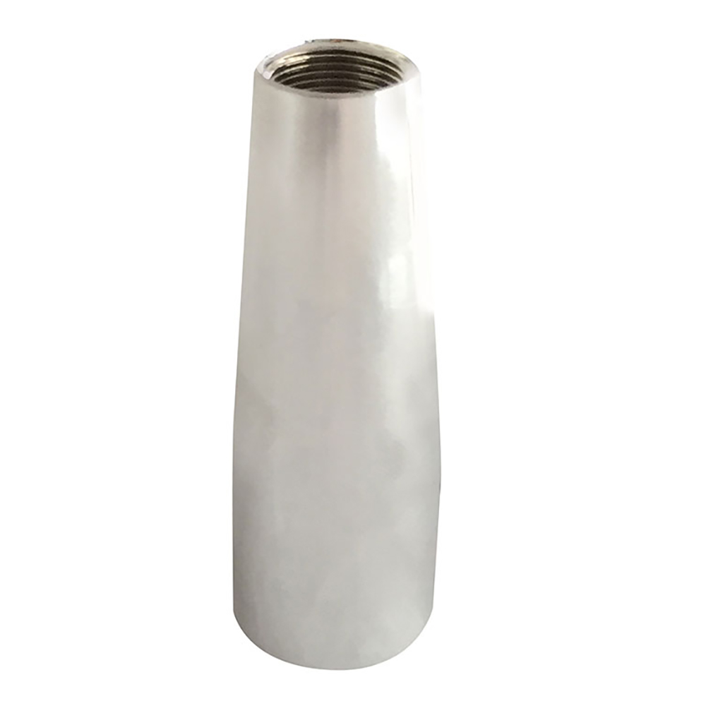 Glomex Marine Antennas - RA300 Antenna Adapter - Chrome-Plated, 5/8", 24 Thread to 1", 14 Thread