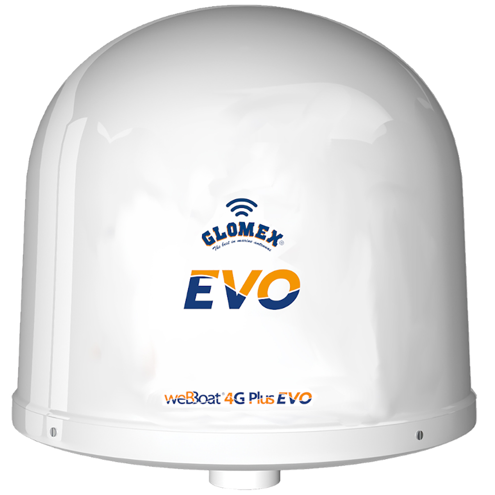 Glomex Marine Antennas - All-In-One Coastal Internet System - Dual SIM 4G/WIFI, 4G Plus for North America
