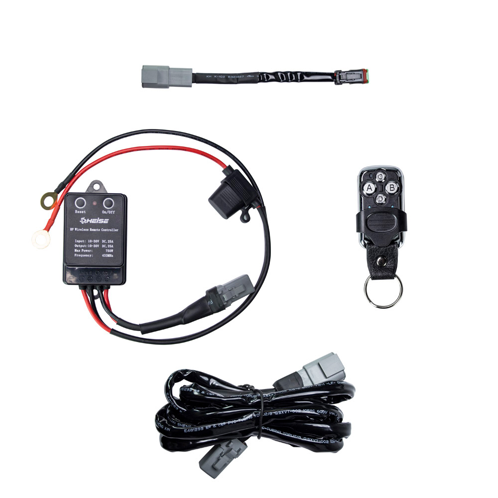 HEISE LED Lighting Systems - Wireless Remote Control & Relay Harness