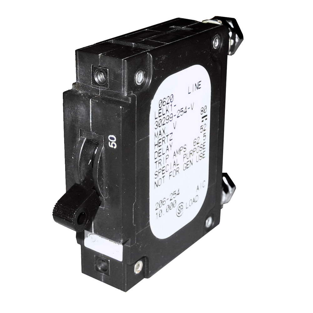 Paneltronics - Circuit Breaker - CE, 50 Amp, Single Pole, C Frame Magnetic