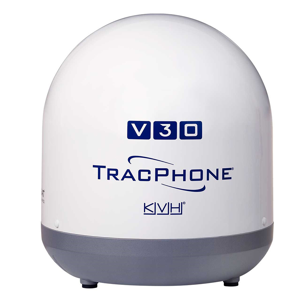 KVH - Ultra-Compact TracPhone V30 - With DC-BDU