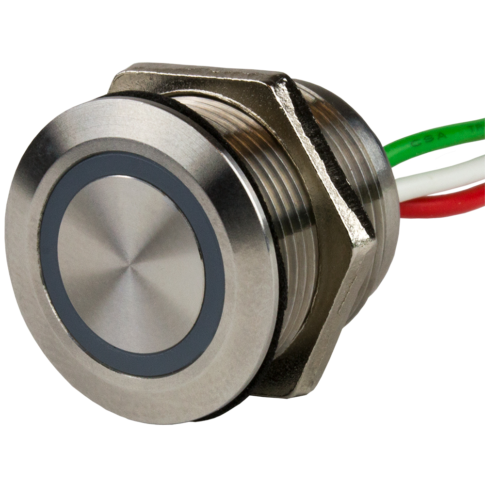 Sea-Dog - Push Button - Dimmer, LED Lights, On-Off Feature, Stainless Steel