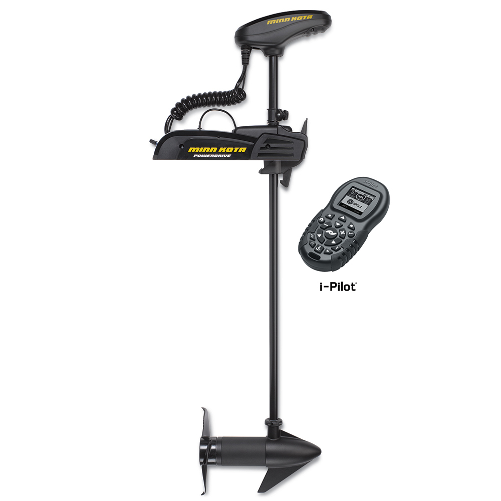 Minn Kota - PowerDrive 55 Trolling Motor - With i-Pilot Bluetooth, 12V, 55lb, 54"