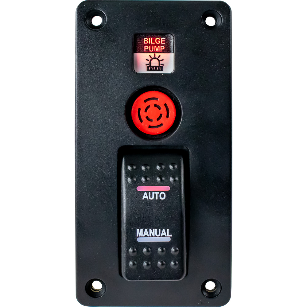 Sea-Dog - Bilge Pump Water Alarm Panel - Switch