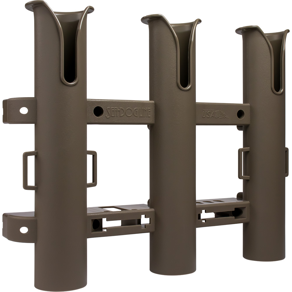 Sea-Dog - Triple Threat Three Pole Rod Holder - Flat Dark Earth