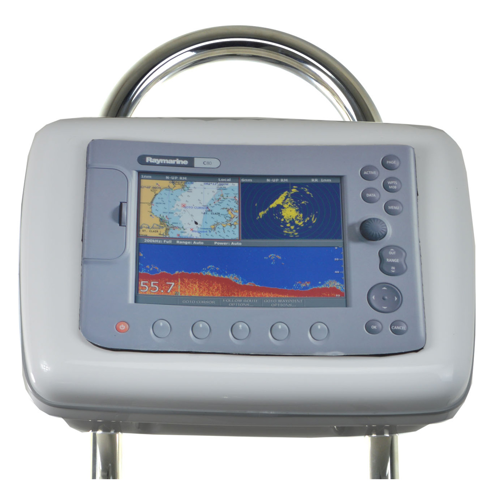 NavPod - GP1051 SailPod Precut - For Raymarine C80, E80, Simrad NSE, For 9.5" Pedestal Guard