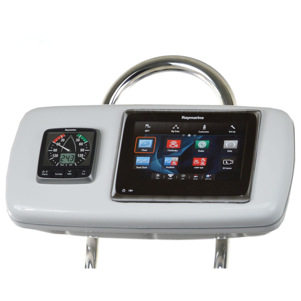 NavPod - GP1040-14 SystemPod Pre-Cut - For Raymarine a95/a97/a98, 1 Instrument, For 9.5" Wide Guard