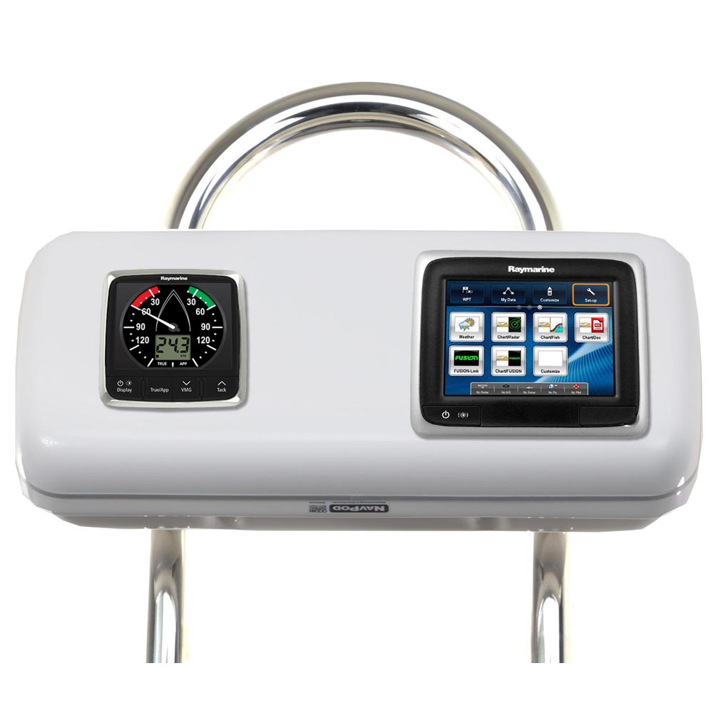 NavPod - GP1517 SystemPod Pre-Cut - For Raymarine a65,a67,a68, 1 Instrument, For 9.5" Wide Guard