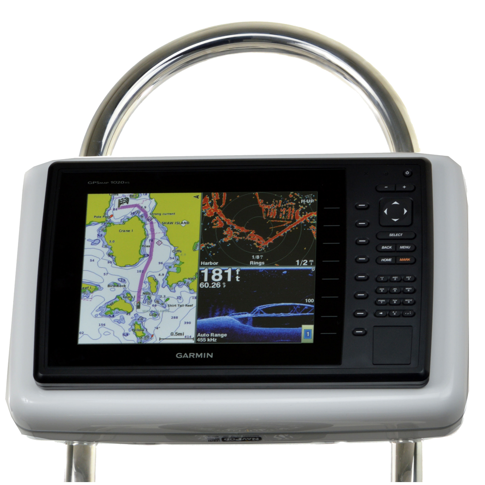 NavPod - GP2201 SailPod Pre-Cut - For Garmin 1020, 1020xs, 1040xs, For 12" Wide Guard