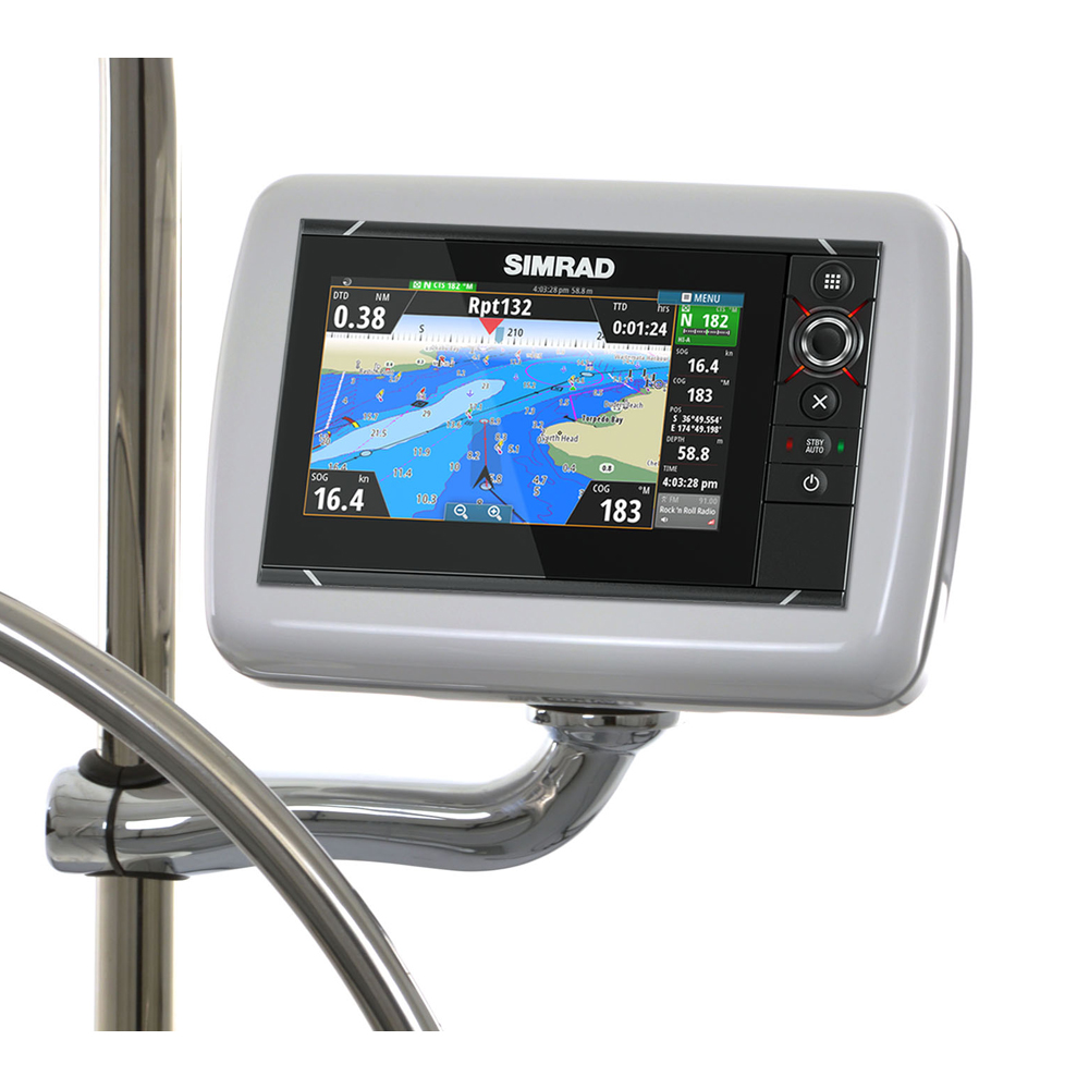 NavPod - RMX4406 RailMount Pre-Cut - For Simrad NSS7 evo2, B&G Zeus 7