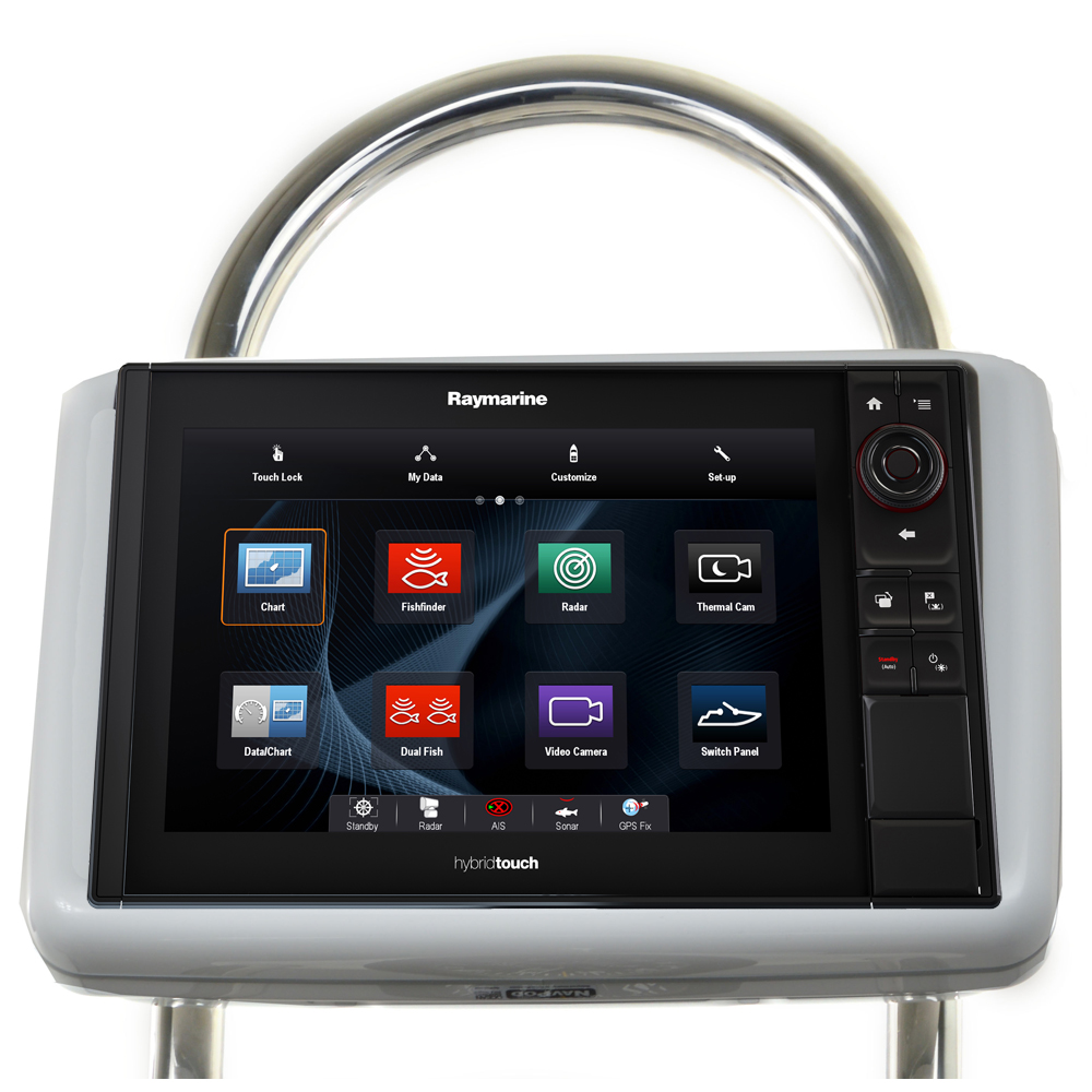NavPod - GP2205 SailPod Pre-Cut - For Raymarine es127, es128, For 12" Wide Guard