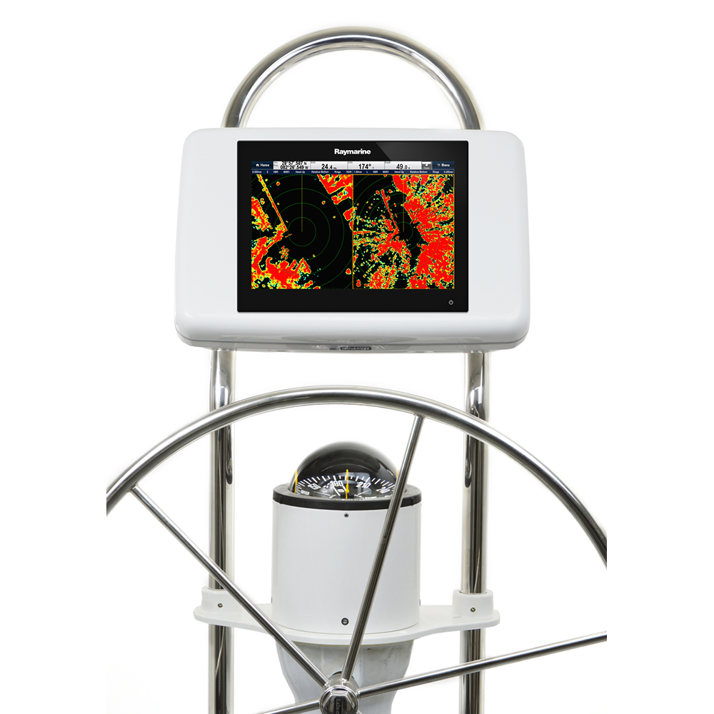 NavPod - GP1213 SailPod Pre-Cut - For Raymarine gS125 Glass Bridge, For 9.5" Wide Guard