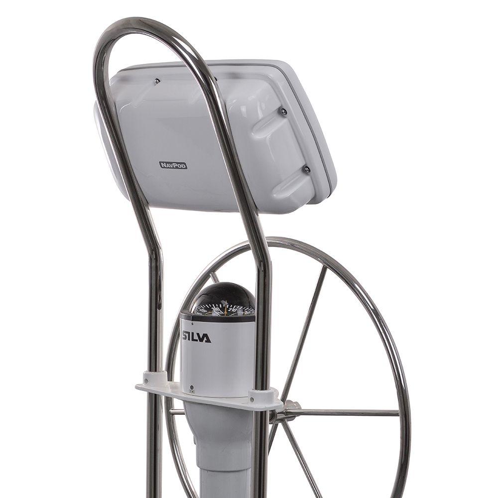 NavPod - GP2080-07 SystemPod Pre-Cut - For Garmin 7408/7408xsv, 7608, 7608xsv, 2 Instruments, 3.6" Hole, For 12" Wide Guard