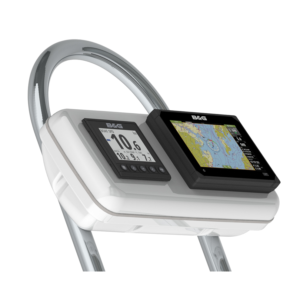 NavPod - GP2500-17 SystemPod Pre-Cut - For Simrad GO7, B&G Vulcan 7, 1 Instrument, For 12" Wide Guard