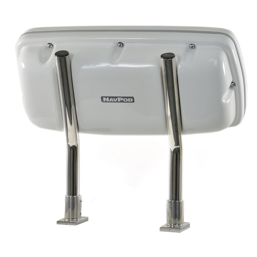 NavPod - SystemPod Pre-Cut - For Garmin GPSMAP 1242, 1222xsv, With 2 Holes, For 9.5" Wide Angle Guard