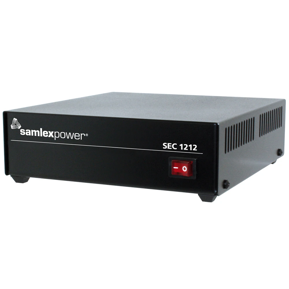 Samlex - Desktop Switching Power Supply - 120VAC Input, 12V Output, 10 Amp
