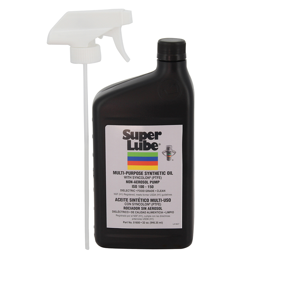 Super Lube - Food Grade Synthetic Oil - 1qt Trigger Sprayer