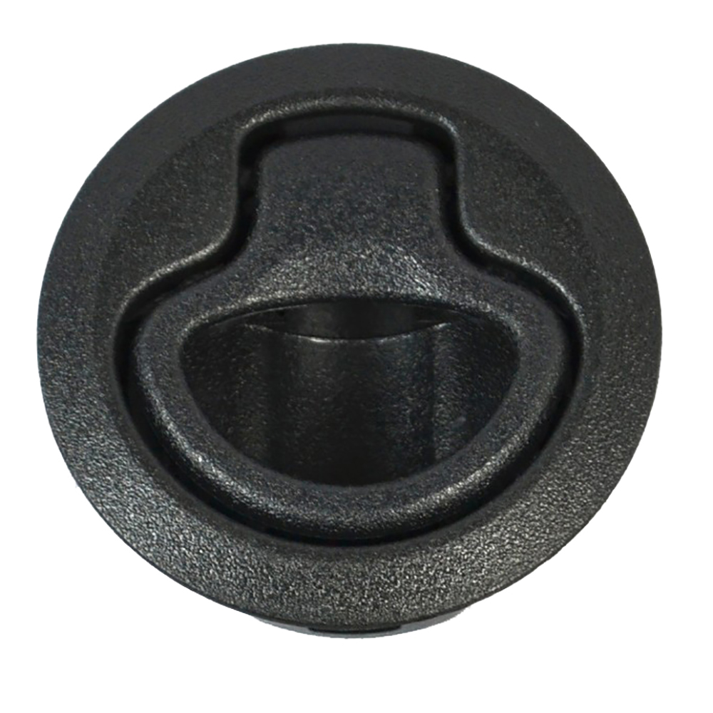 Southco - Flush Plastic Pull Latch - Pull To Close, Black