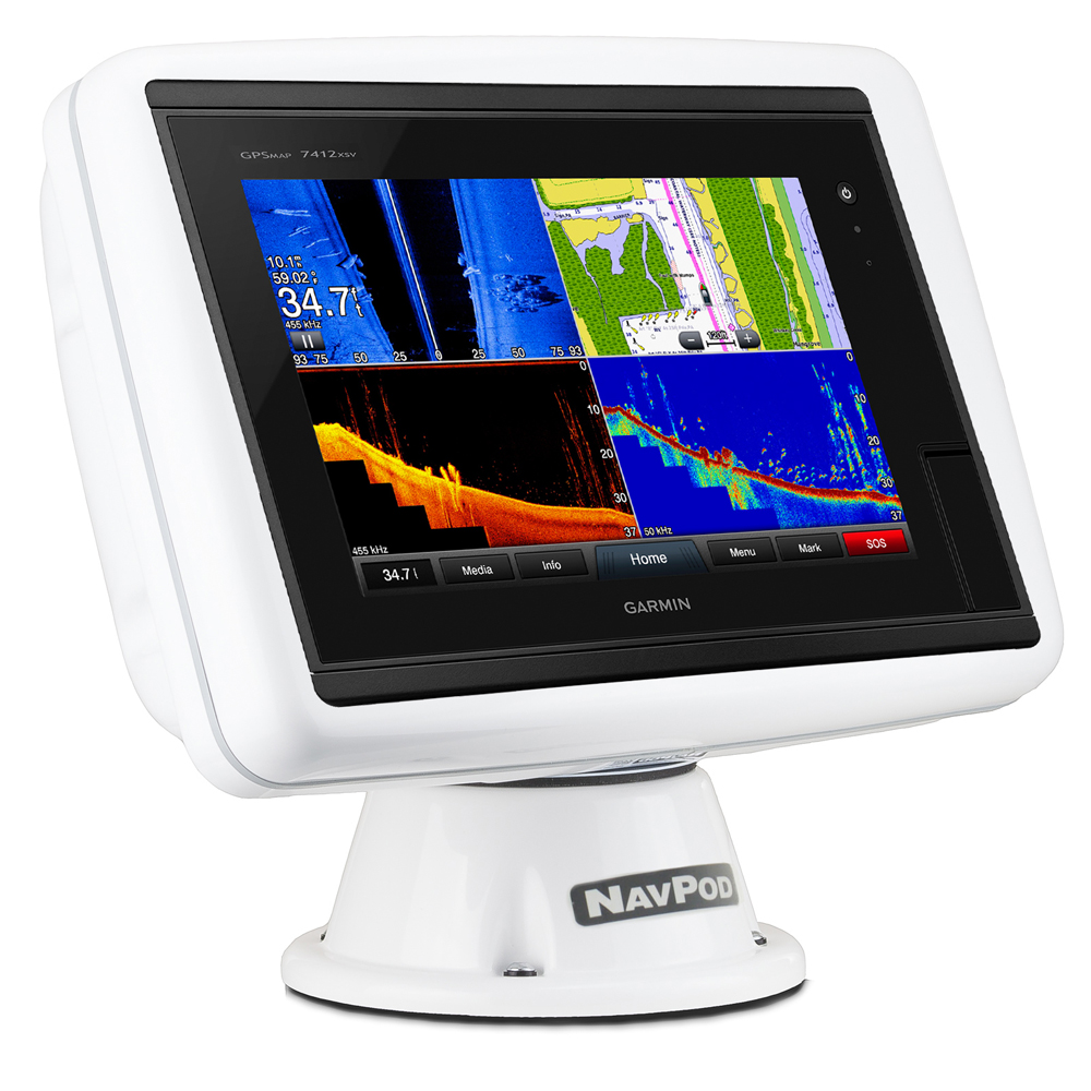 NavPod - PP5200-12 PowerPod Pre-Cut - For Garmin 7412, 7412xsv, 7612, 7612xsv