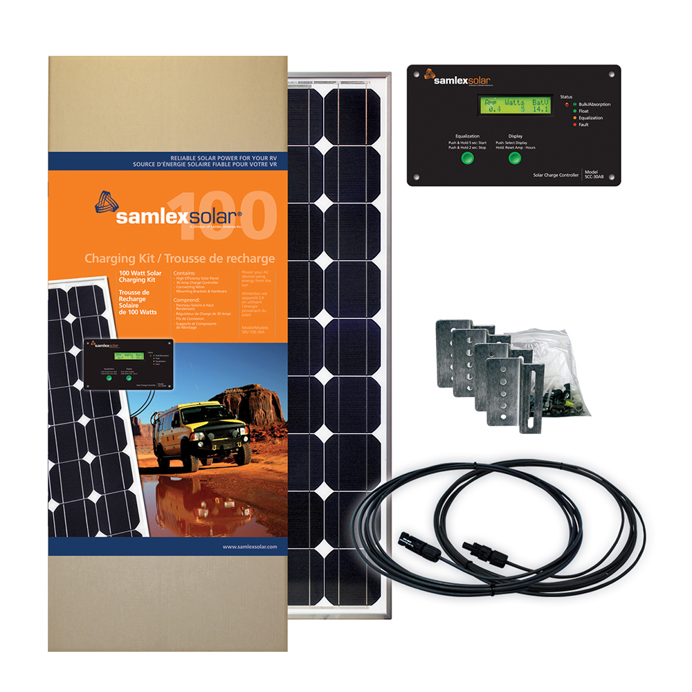 Samlex America - Solar Charging Kit - 100W, 30A