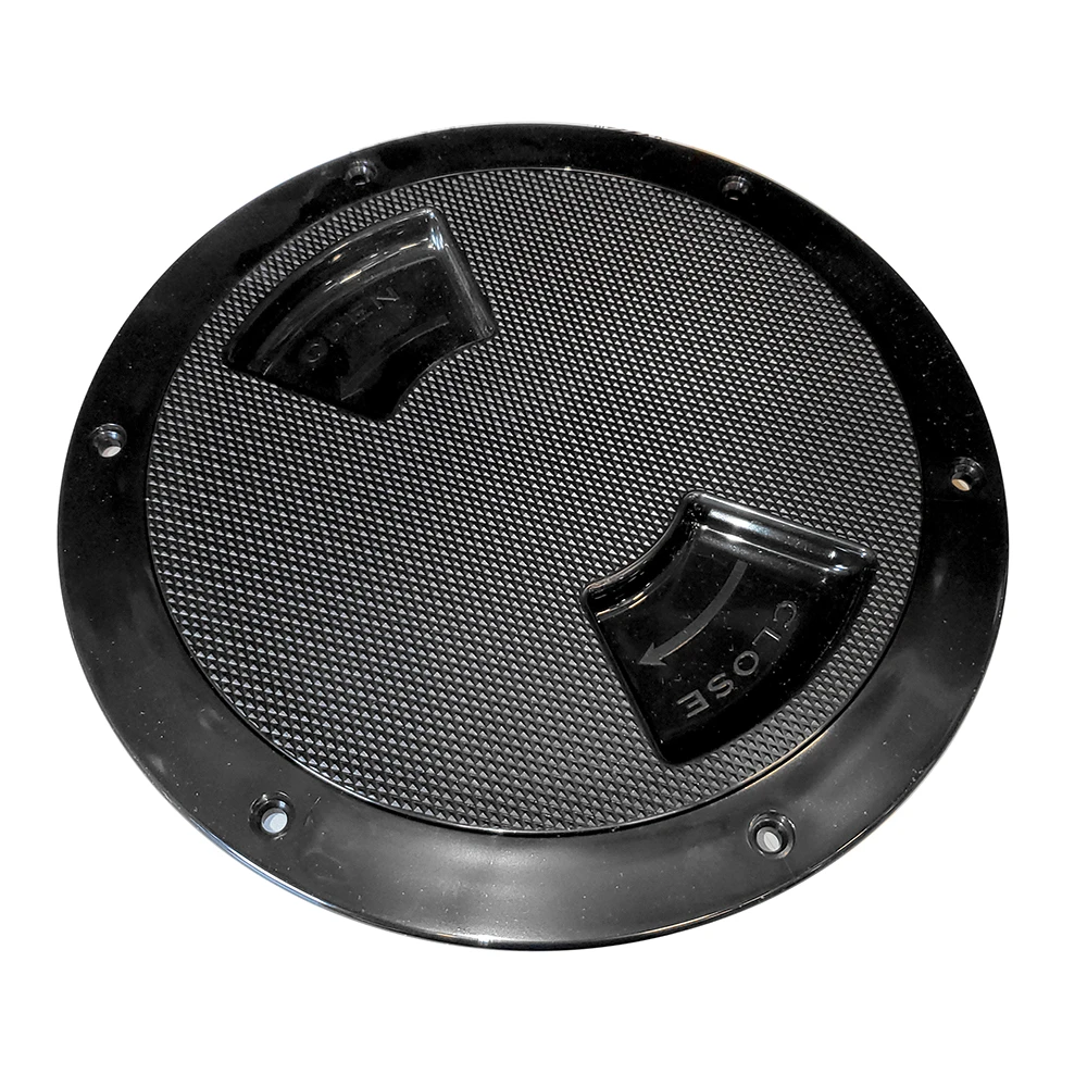 Sea-Dog - Textured Quarter Turn Deck Plate - 6"
