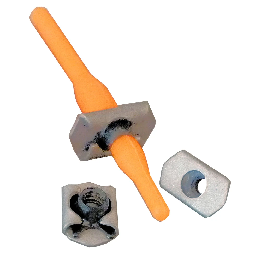 Weld Mount - Stainless Nut Plate