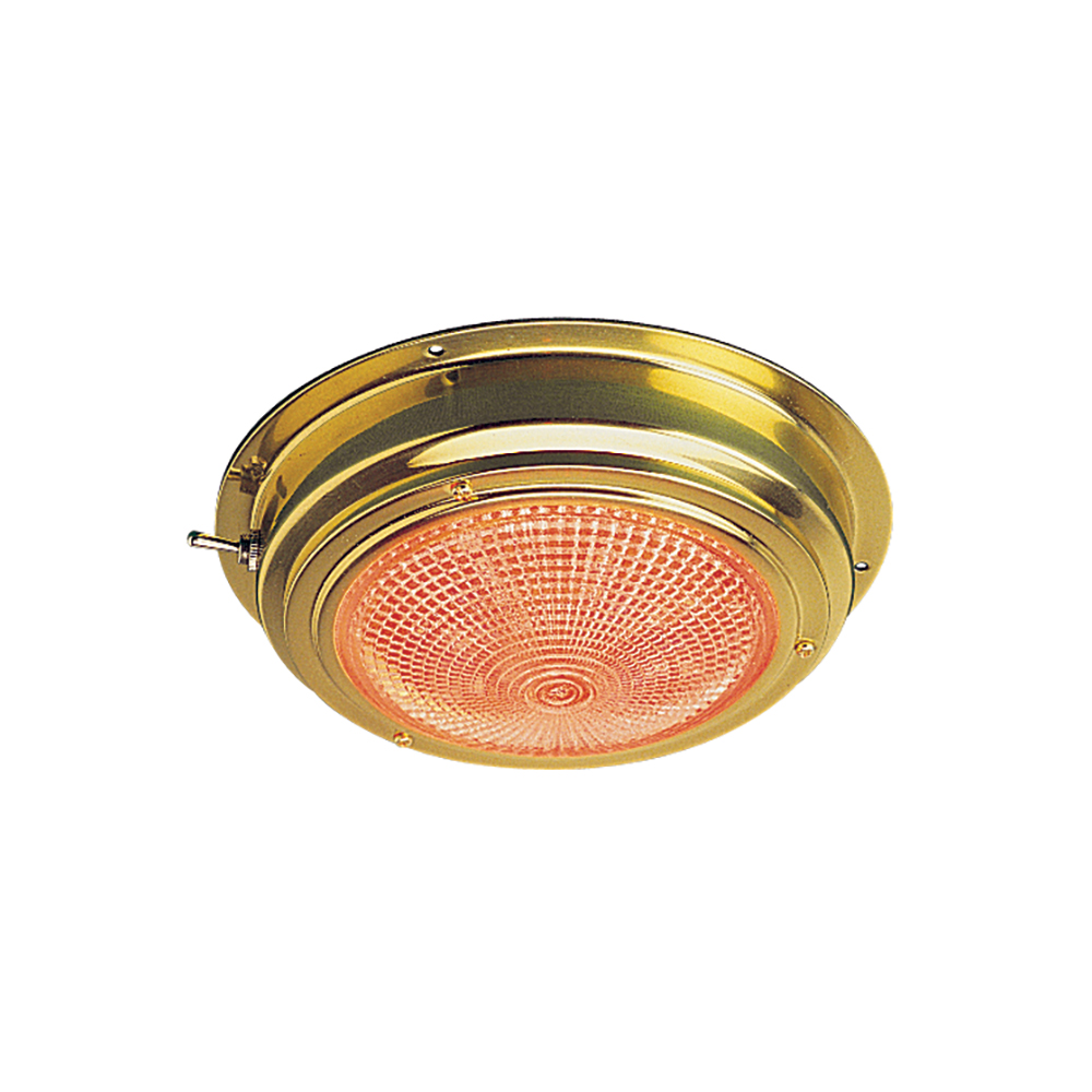Sea-Dog - Brass Night Dome Light - Day, 5" Lens